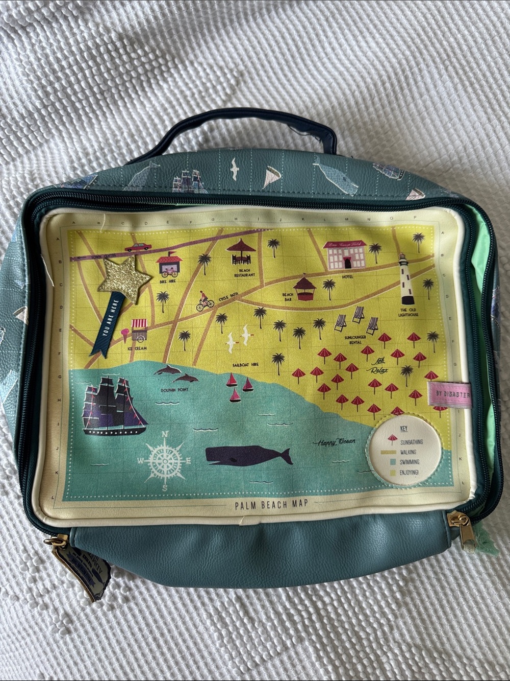 Disaster Designs Palm Beach bag